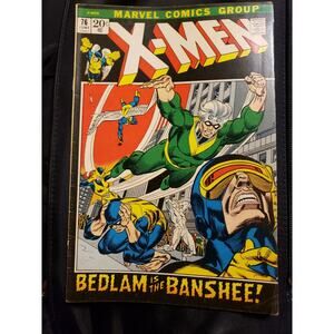 Uncanny X-Men (1st Series) #76 G/VG 4.0 1972 Gil Kane Cover, MARVEL COMICS